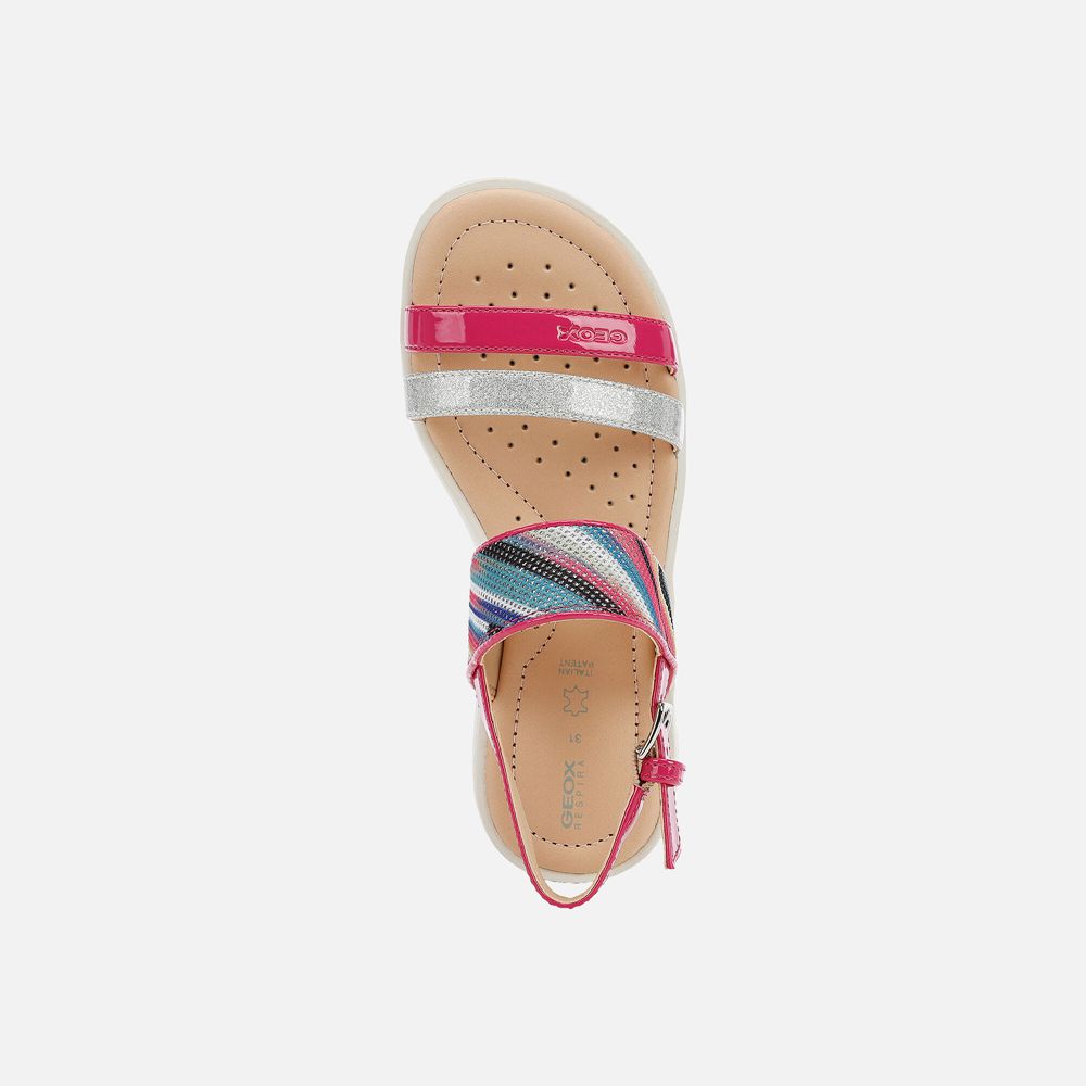 Sandales Geox Coralie - Rose - Fille 270981-LYP